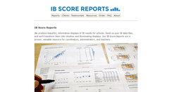 Desktop Screenshot of ibscorereports.com