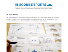 Tablet Screenshot of ibscorereports.com